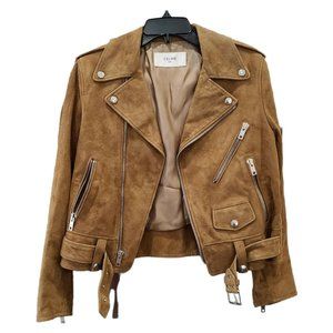 Celine Classic Biker Suede Retail 4650 Size 40